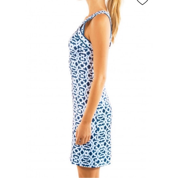 Gretchen Scott Isosceles Rio Gio Blues Dress - Picture 2 of 7